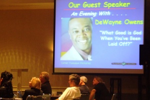 DeWayne Owens, Featured Guest Speaker