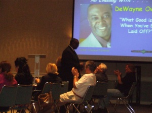 DeWayne Owens Speaking at Employment Network Meeting 